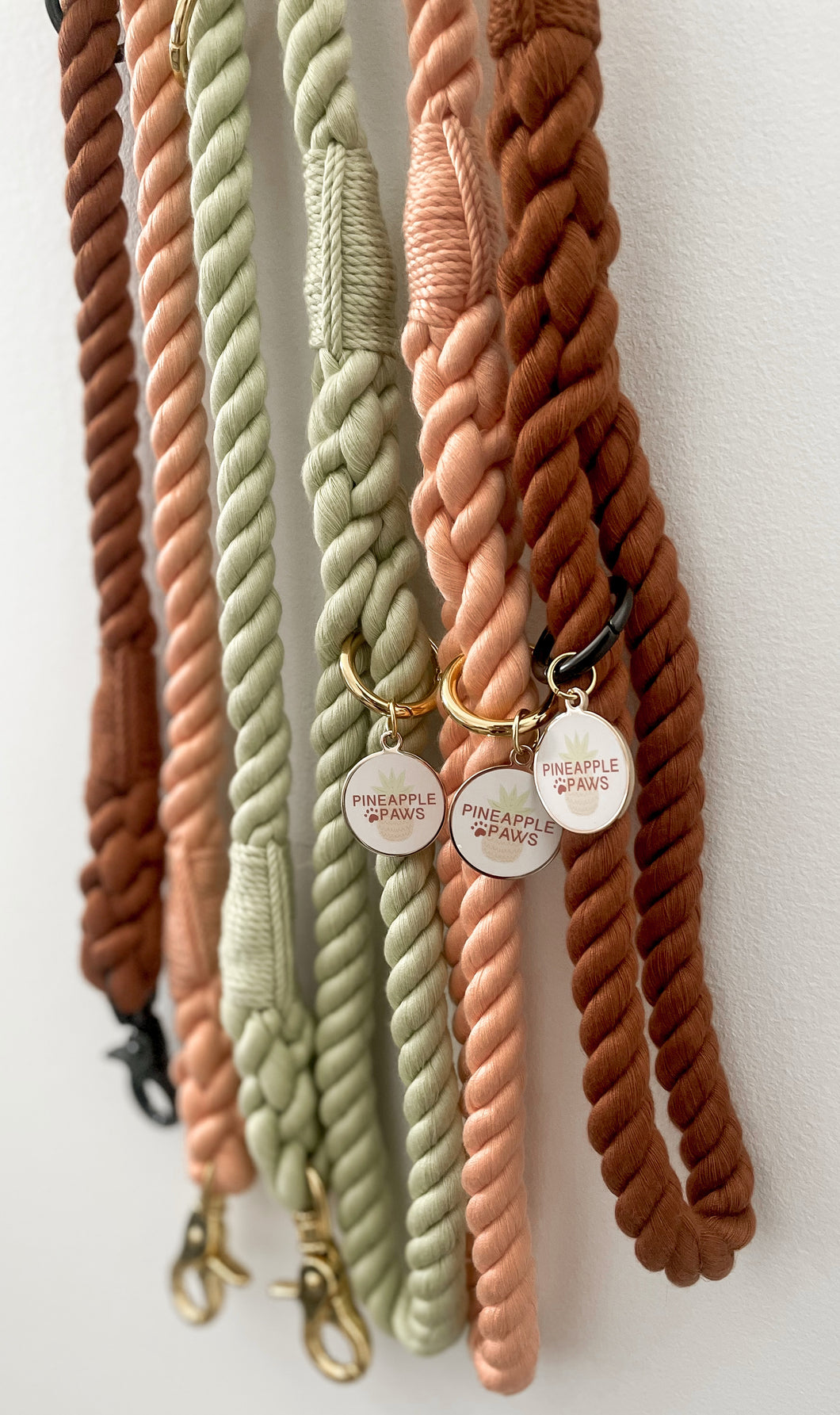 Braided Cotton Leashes