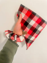 Load image into Gallery viewer, Cozy Plaid Scrunchie
